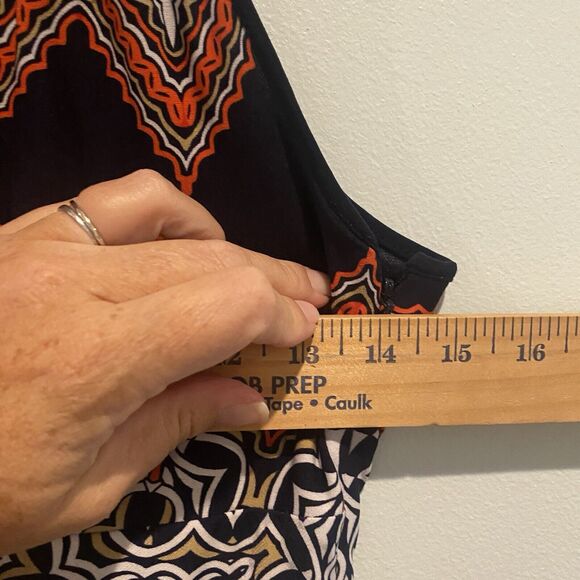 Laundry by Shelli Segal Dress Women Size 2 Shift Sleeveless Twist Front Stretch - Picture 8 of 10